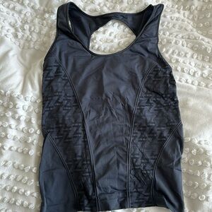 Zella Gray Workout Tank Top Size L